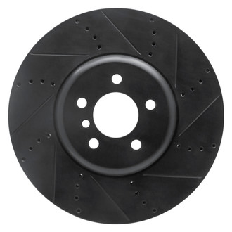 DFC® - Premium Drilled and Slotted Front Passenger Side Brake Rotor