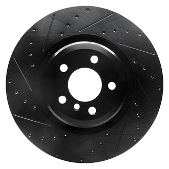 DFC® - Premium Drilled and Slotted Rear Driver Side Brake Rotor