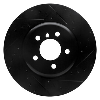 DFC® - Premium Drilled and Slotted Front Passenger Side Brake Rotor