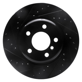 DFC® - Premium Drilled and Slotted Front Driver Side Brake Rotor