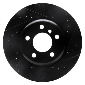 DFC® - Premium Drilled and Slotted Front Passenger Side Brake Rotor