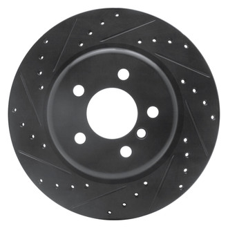 DFC® - Premium Drilled and Slotted Rear Driver Side Brake Rotor