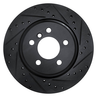 DFC® - Premium Drilled and Slotted Rear Passenger Side Brake Rotor