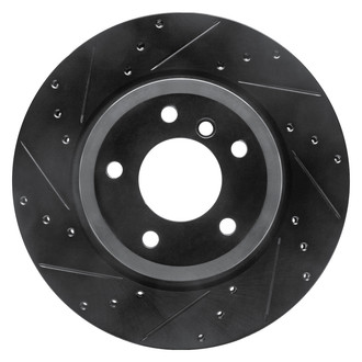 DFC® - Premium Drilled and Slotted Rear Driver Side Brake Rotor
