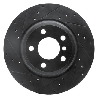 DFC® - Premium Drilled and Slotted Rear Driver Side Brake Rotor