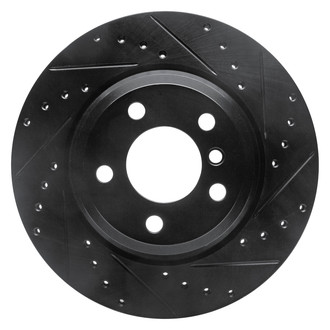 DFC® - Premium Drilled and Slotted Rear Passenger Side Brake Rotor