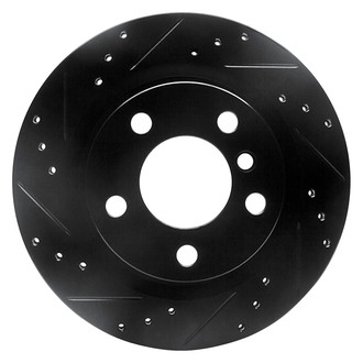 DFC® - Premium Drilled and Slotted Rear Driver Side Brake Rotor