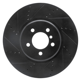 DFC® - Premium Drilled and Slotted Front Driver Side Brake Rotor