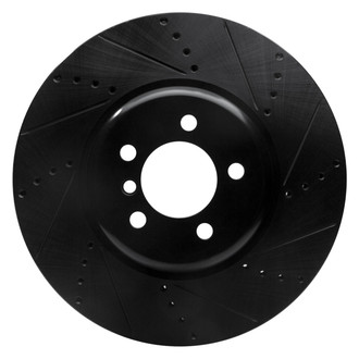 DFC® - Premium Drilled and Slotted Front Passenger Side Brake Rotor