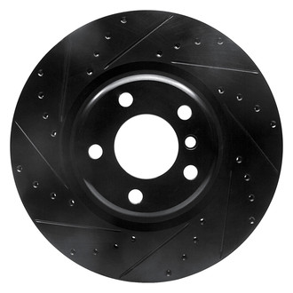 DFC® - Premium Drilled and Slotted Rear Driver Side Brake Rotor