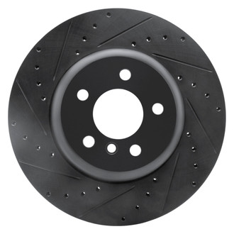 DFC® - Premium Drilled and Slotted Rear Driver Side Brake Rotor