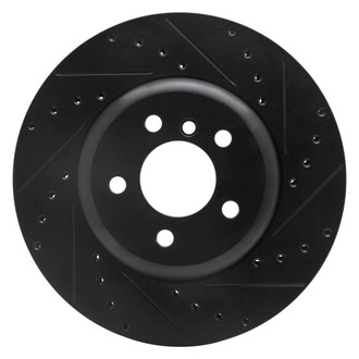 DFC® - Premium Drilled and Slotted Rear Passenger Side Brake Rotor