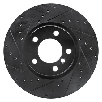 DFC® - Premium Drilled and Slotted Front Driver Side Brake Rotor