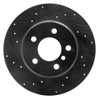 DFC® - Premium Drilled and Slotted Rear Driver Side Brake Rotor