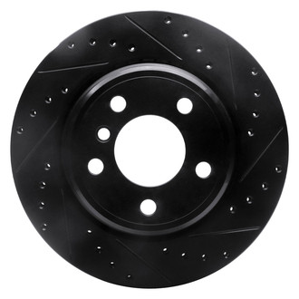 DFC® - Premium Drilled and Slotted Rear Passenger Side Brake Rotor