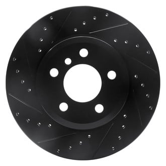 DFC® - Premium Drilled and Slotted Front Driver Side Brake Rotor