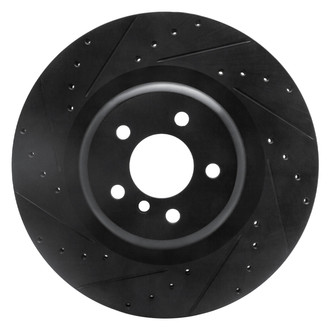 DFC® - Premium Drilled and Slotted Rear Driver Side Brake Rotor