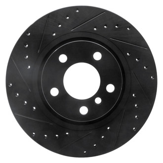 DFC® - Premium Drilled and Slotted Rear Driver Side Brake Rotor