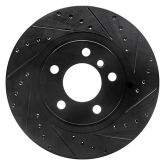 DFC® - Premium Drilled and Slotted Rear Passenger Side Brake Rotor