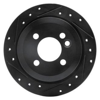 DFC® - Premium Drilled and Slotted Rear Driver Side Brake Rotor