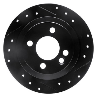 DFC® - Premium Drilled and Slotted Rear Passenger Side Brake Rotor