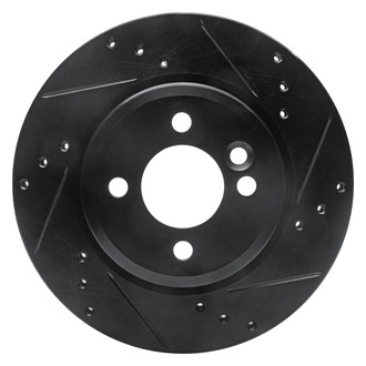 DFC® - Premium Drilled and Slotted Front Passenger Side Brake Rotor