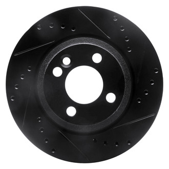 DFC® - Premium Drilled and Slotted Front Passenger Side Brake Rotor