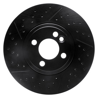 DFC® - Premium Drilled and Slotted Front Brake Rotor