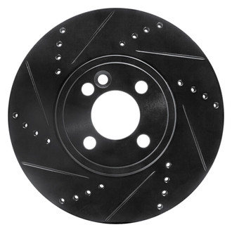 DFC® - Premium Drilled and Slotted Front Driver Side Brake Rotor