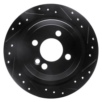 DFC® - Premium Drilled and Slotted Rear Passenger Side Brake Rotor