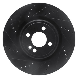 DFC® - Premium Drilled and Slotted Front Driver Side Brake Rotor