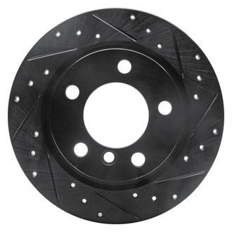 DFC® - Premium Drilled and Slotted Rear Passenger Side Brake Rotor