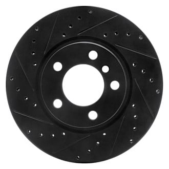 DFC® - Premium Drilled and Slotted Front Driver Side Brake Rotor