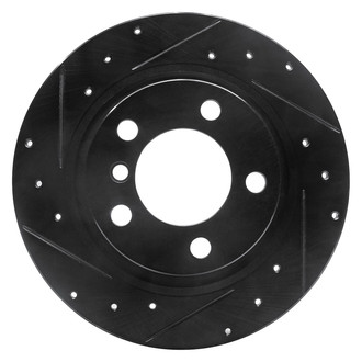 DFC® - Premium Drilled and Slotted Rear Driver Side Brake Rotor