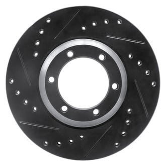 DFC® - Premium Drilled and Slotted Front Brake Rotor