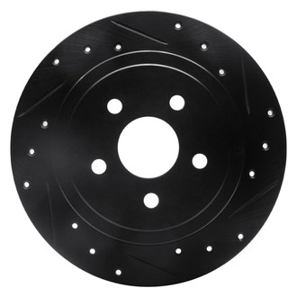 DFC® - Premium Drilled and Slotted Rear Passenger Side Brake Rotor