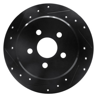 DFC® - Premium Drilled and Slotted Rear Driver Side Brake Rotor