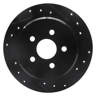 DFC® - Premium Drilled and Slotted Rear Passenger Side Brake Rotor