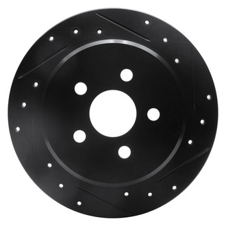 DFC® - Premium Drilled and Slotted Rear Passenger Side Brake Rotor