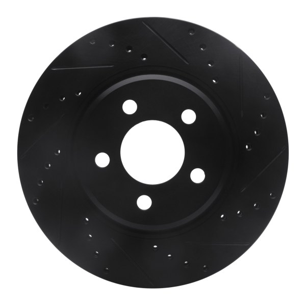 DFC® - Premium Drilled and Slotted Front Brake Rotor