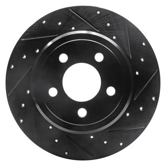 DFC® - Premium Drilled and Slotted Rear Passenger Side Brake Rotor