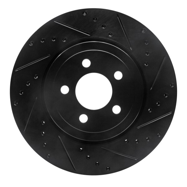 DFC® - Premium Drilled and Slotted Front Brake Rotor