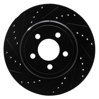 DFC® - Premium Drilled and Slotted Rear Driver Side Brake Rotor