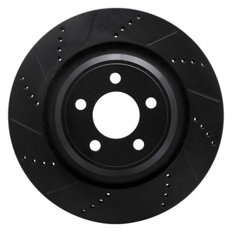 DFC® - Premium Drilled and Slotted Rear Driver Side Brake Rotor