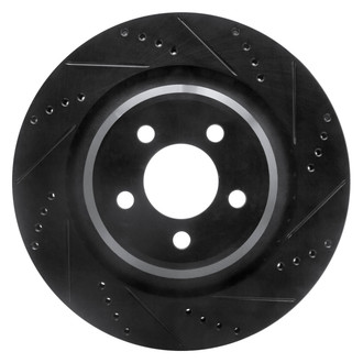 DFC® - Premium Drilled and Slotted Rear Passenger Side Brake Rotor