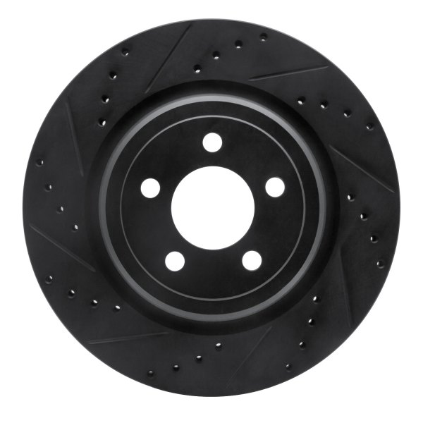 DFC® - Premium Drilled and Slotted Rear Brake Rotor