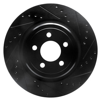 DFC® - Premium Drilled and Slotted Rear Passenger Side Brake Rotor