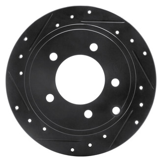 DFC® - Premium Drilled and Slotted Rear Driver Side Brake Rotor