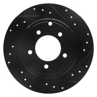 DFC® - Premium Drilled and Slotted Rear Passenger Side Brake Rotor