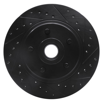 DFC® - Premium Drilled and Slotted Front Passenger Side Brake Rotor